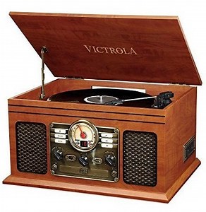 VICTROLA RETRO VTA-200B-MAH-EU Brązowy Gramofon - niskie ceny i opinie w Media Expert
