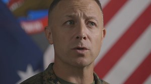 MRF-D Commanding Officer Col. Banning Interview (Close-Up Shot)