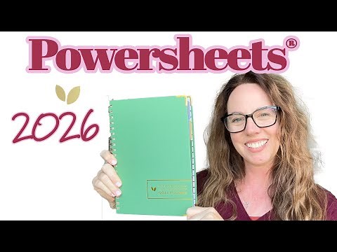 *NEW 2026 Powersheets* | Intentional Goal Planner | Cultivate What Matters