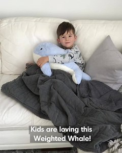 1.2K reactions · 227 shares | Does your child need a friend for those tough moments? Wanda the Weighted Whale is the perfect companion for kids who are struggling and require sensory feedback. Her additional weight provides proprioceptive input that helps soothe an overactive brain and promotes calmness. She also has ultra soft, textured plush fabric that children love ❤️ Save 25% today! | Calming Blankets | Facebook