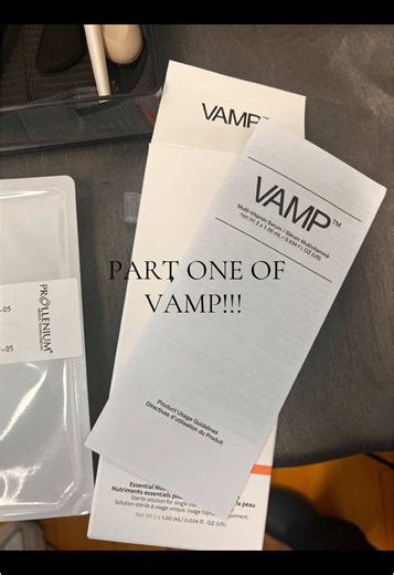 WHAT IS VAMPTM? A bio-revitalizing sterile solution enriched with a powerful blend of vitamins, amino acids, minerals and PDRN for skin rejuvenation and revitalization. VAMP™ helps to improve skin tonicity, tighten pores, reduce the appearance of wrinkles and improve skin hydration and texture.