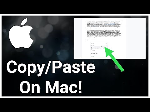 How To Copy and Paste On Mac Desktop or Macbook Laptop