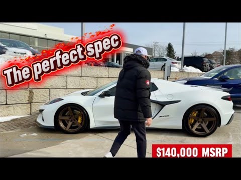 Just Got My C8 Z06... In-Depth Look at My EXACT Spec