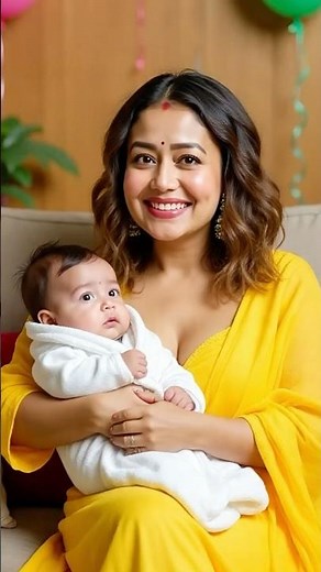 Neha Kakkar Spotted With Her Baby Boy