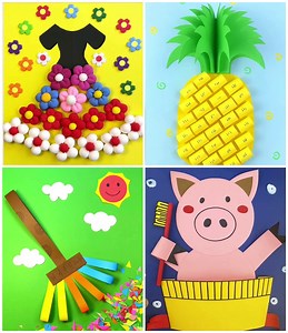 Simple Crafts Ideas for Beginners and Kids | Kidpid