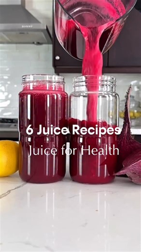 Eva Molenda on Instagram: "6 Juice Recipe for Health! @splashofgoodness I’m using Nama J2 juicer in this video, hands free and easy to use. Linked in my bio with code EVA10 to save $60 off. Juice recipes to lower blood pressure and healthy heart. Recipe 1 1 large beet 4 pomegranates 1 lemon 1 inch ginger Recipe 2 8 beets 10 carrots 1 lemon 1 big chunk ginger Recipe 3 1/2 pineapple 2 beets 3 carrots Recipe 4 1 medium watermelon 1 beet Recipe 5 2 beets 3 apples 5 carrots 1/2 lemon 1 inch ginger Re