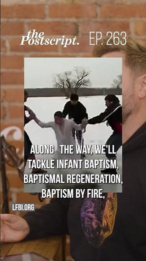 Monday: What is Baptism? #Theology #Shorts