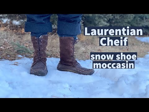 Laurentian Chief snowshoe moccasins