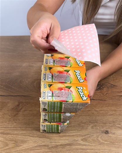 1M views · 1.3K reactions | Juice box makeover into desk organizer✏️遼 | MetDaan | Facebook