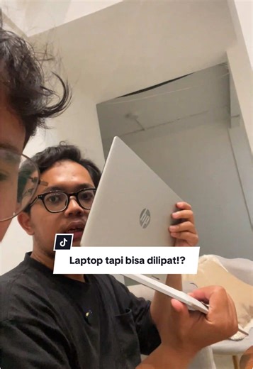 Ternyata laptop ini tuh namanya HP Pavilion x360 yang udah 2in1 bisa jadi laptop sekaligus tablet 😮 mumpung ada promo crazy deals mending buruan beli sekarang! #crazydeals #laptop360 #laptophp