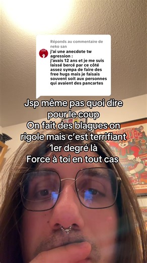 Réponse à @neko san force à toi j’espère que ça va quand même en vrai . #cringememes #cringepovs #conventions #storytime #temoignages
