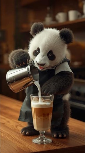 Baby Panda Just Opened His Own Café… We’re All Broke Now ☕🐼