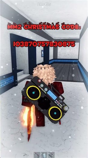 Christmas audio! #roblox #mm2