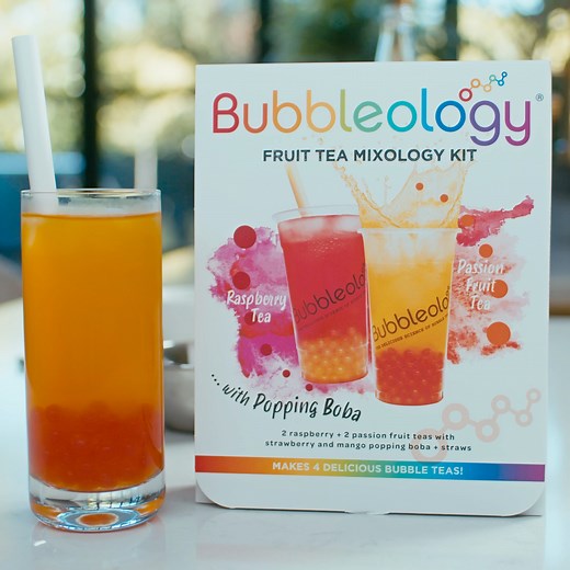 🌟 Make your Bubbleology Home Kit your own way and get creative! Start your bubble tea mixology journey with a refreshing Passion & Pink Lemonade Fizz 🍋, complete with delightful Strawberry Popping Boba🍓 🎥 Watch our how-to video and dive into the world of bubblicious fun and experiment with our homekits! 🧋 Your boba, your way!✨ 📍🌐 Curious to know more about our DIY Bubble Tea kits? 🛒👀 Find a stockist near you as well as FAQ’s at www.bubbleology.co.uk/homekit #YourBobaYourWay | Bubbleolog
