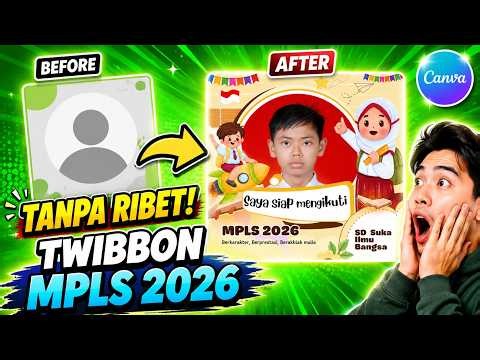 HOW TO QUICKLY MAKE A 2026 MPLS TWIBBON IN CANVA | NEAT & READY TO USE!