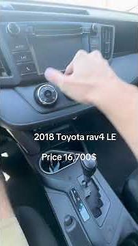 2018 toyota rav4 le