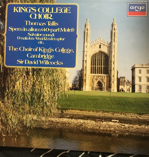 Thomas Tallis, The King's College Choir Of Cambridge, Sir David Willcocks - Spem In Alium (40-Part Motet) - Salvator Mundi - O Nata Lux - Veni Redemptor Etc.