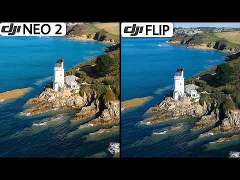 DJI Neo 2 VS DJI Flip | Camera test & Comparison