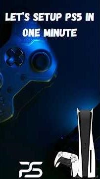Let’s Setup PS5 in one minute 😍 || PiyushVerse