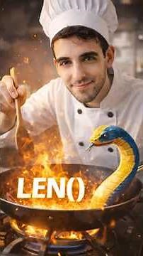 🔥 ¿Qué hace len() en Python? 👨‍🍳🐍 La función más usada explicada rápido