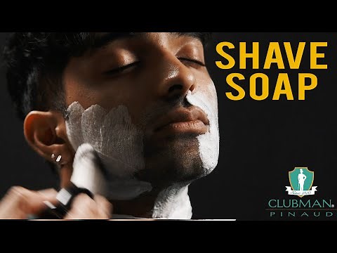 Shaving with Clubman: How to Use Shave Soap