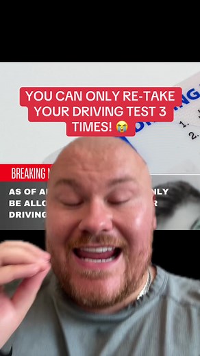 Driving Test Retake Limit: 3 Times from April 2026