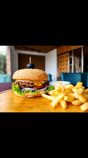 # # grilled chicken burger // classic beef burger// Billy Sims BBQ //BBQ chicken burger#Cricketer's Kitchen & Cafe ## | Cricketer's Kitchen & Cafe