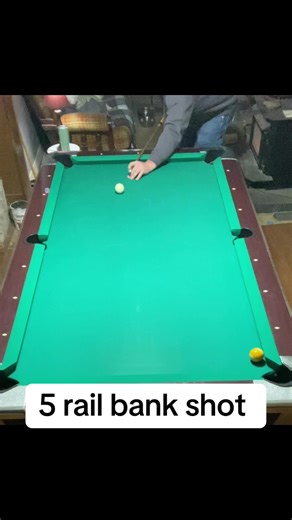 Mastering the 5 Rail Bank Shot in Pool