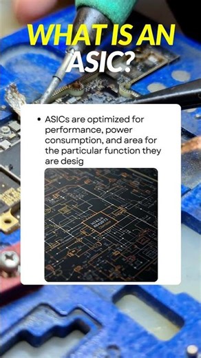 What is an ASIC #hardware #education #programming