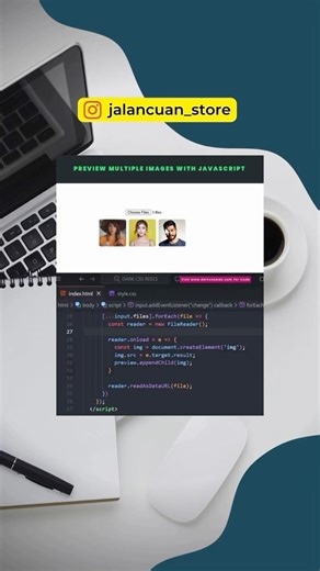 Upload Multiple Images using JavaScript