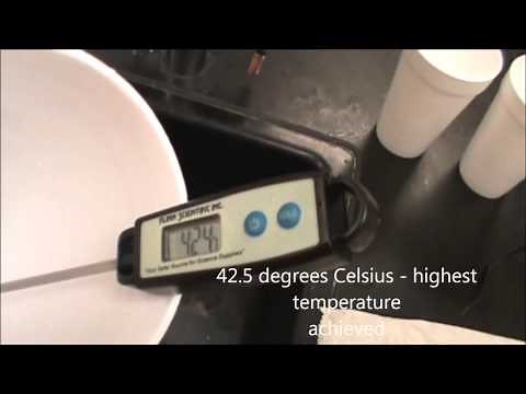 Hess's Law experiment Mg + HCl, MgO + HCl