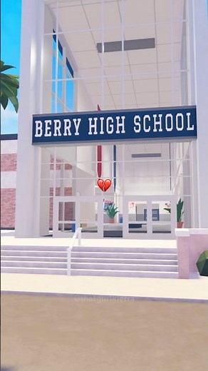 Goodbye Berry High School 💔 #berryavenueupdate #roblox