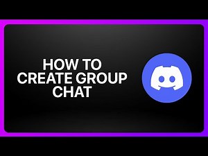 How To Create Group Chat In Discord 2025! Tutorial