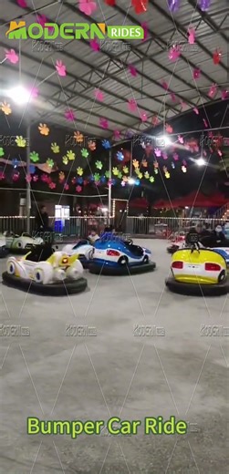 Bumper Car Ride | Classic Fun and Exciting Attraction for Amusement Parks