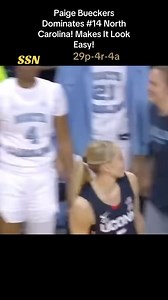 6.3K views · 105 reactions | Paige Bueckers Dominates Number 14 North Carolina! Drops An Efficient 29 Points!! #paigebueckers #paigebueckersedit #paigebuckets #hooper #buckets #uconn #uconnwbb #womensbasketball #womenscollegebasketball #ncaabasketball #mvp #wbb #goat #explore #explorepage | Stoner Sports Network | Facebook