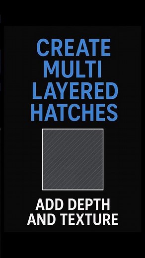 The Hatch Depth Technique AutoCAD Pros Use (You've Been Missing This) #AutoCAD #CADTips #Design