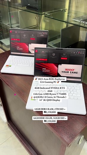 2023 Asus ROG Zephyrus G14 Gaming PC Overview