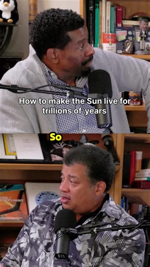 Imagine giving the Sun a cosmic conveyor belt to recycle its own fuel! 🤯 Scientists are theorizing about forcing convection deep inside our star to bring fresh hydrogen to the core. Since the Sun only burns a tiny fraction of its available hydrogen before dying, artificially pushing that fuel cycle could stretch its lifespan into *trillions* of years. The catch? Engineering a system to avoid instant incineration. Mind-blowing astrophysics questions tackled by the legends themselves! #Astrophysi