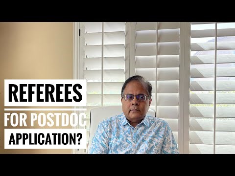 How to Get Recommendation Letters for Postdoctoral Fellowships?