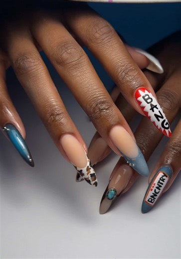 on this client we did an acrylic infill with cowboy carter inspired nails! it’s super late lol but i couldn’t not post these beauties! completely freestyled by moi! 🤠🐄👢❤️ #dfwnails #dallasnailsalon #dallasnailartist #russiannailsdallas #luxurynailsdallas save, share, and follow me for more acrylic nail tutorials 💅🏾 dallas nail tech • dfw nail tech • east dallas nail tech • garland nail tech • mesquite nail tech • richardson nail tech • rowlett nail tech • sachse nail tech • sunnyvale nail t