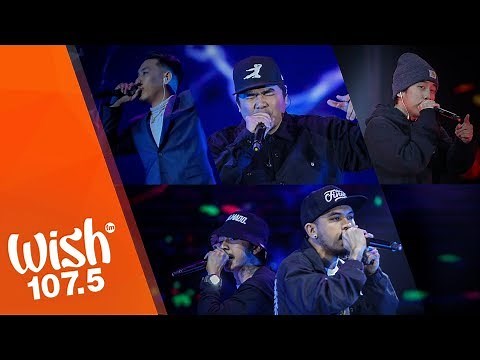 Gloc-9, Shanti Dope, Al James, Loonie and Ron Henley's Hip-hop Performance LIVE on Wish 107.5