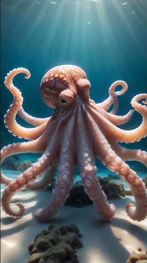 Octopus Dreams Colorful Transformations While Asleep