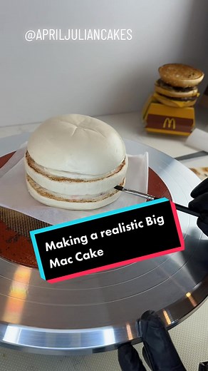 Realistic Big Mac Cake Tutorial