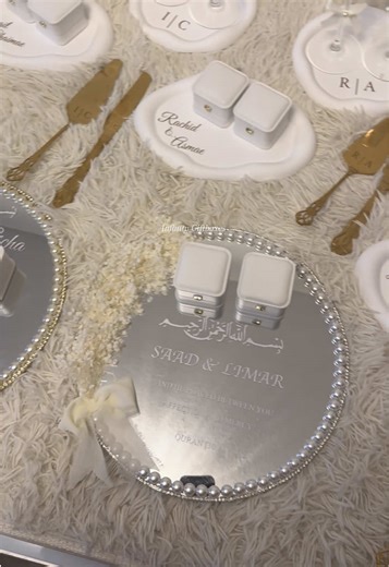 Elegant Ring Trays for Your Wedding Ceremony