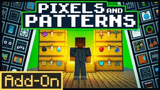 [Add-On]像素与图案-我的世界市场包免费下载-Minecraft Marketplace Pixels And Patterns
