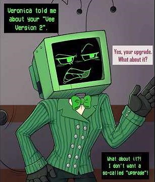 Vee Version 2 || Dandy's World Comic Dub || #shorts #dandysworld #comicdub