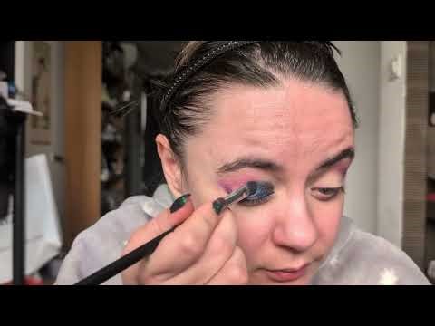 Vibrant violet makeup tutorial 💜