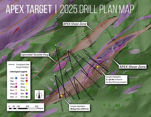 Relevant Gold Completes Drilling at Apex, Confirms Orogenic Gold Model