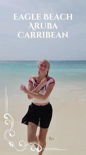🌴 😎🐚 🌺 ☀️ Caribbean Dream – Eagle Beach, Aruba ☀️ Feels Like a Dream 🌴💙 🌊 ☀️ 🏝️ 🌺 Traumstrand