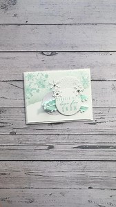 2.9K views · 75 reactions | ❄️ Quick & Fun Card with the Frozen Edges...